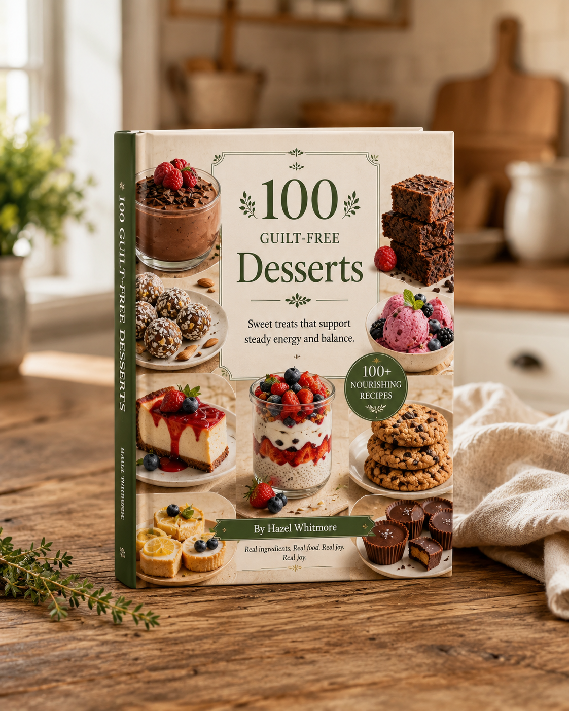Hazel's 100+ Guilt-Free Desserts