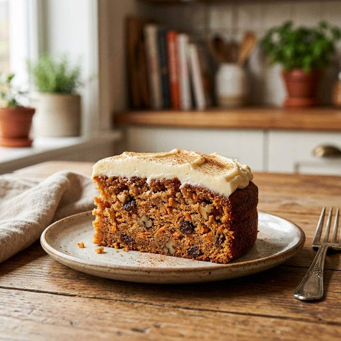 Lightened-Up Carrot Cake