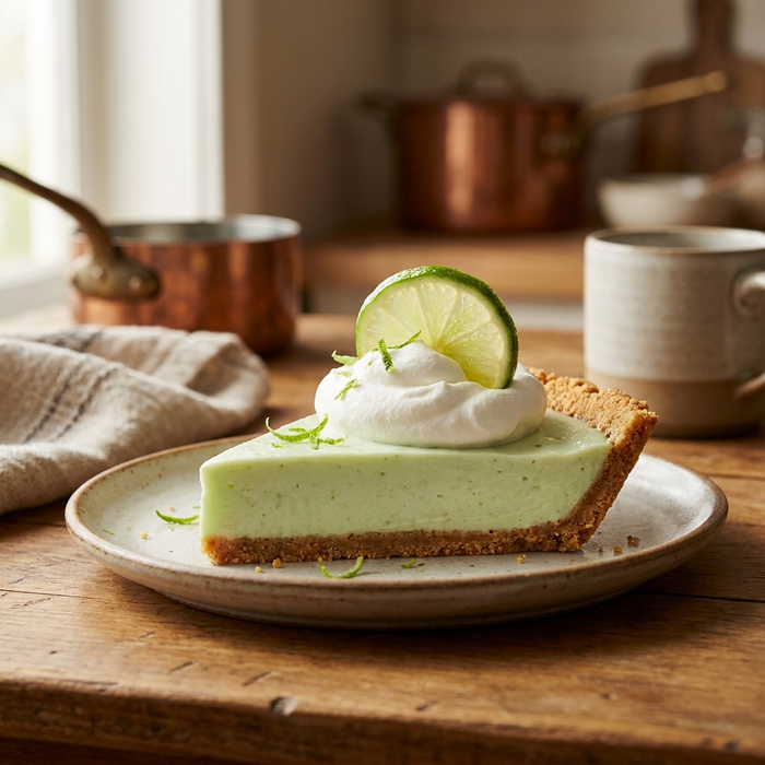 Skinny Key Lime Pie